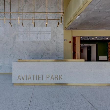 Brooklyn Studio - Aviatiei Park - Netflix - Parking Bukurešť Exteriér fotografie